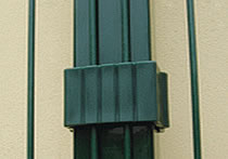 PVC Coated Tubular Posts